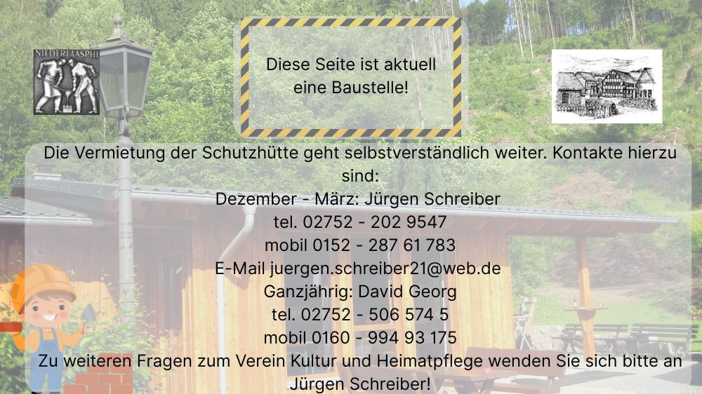 Website im Umbau